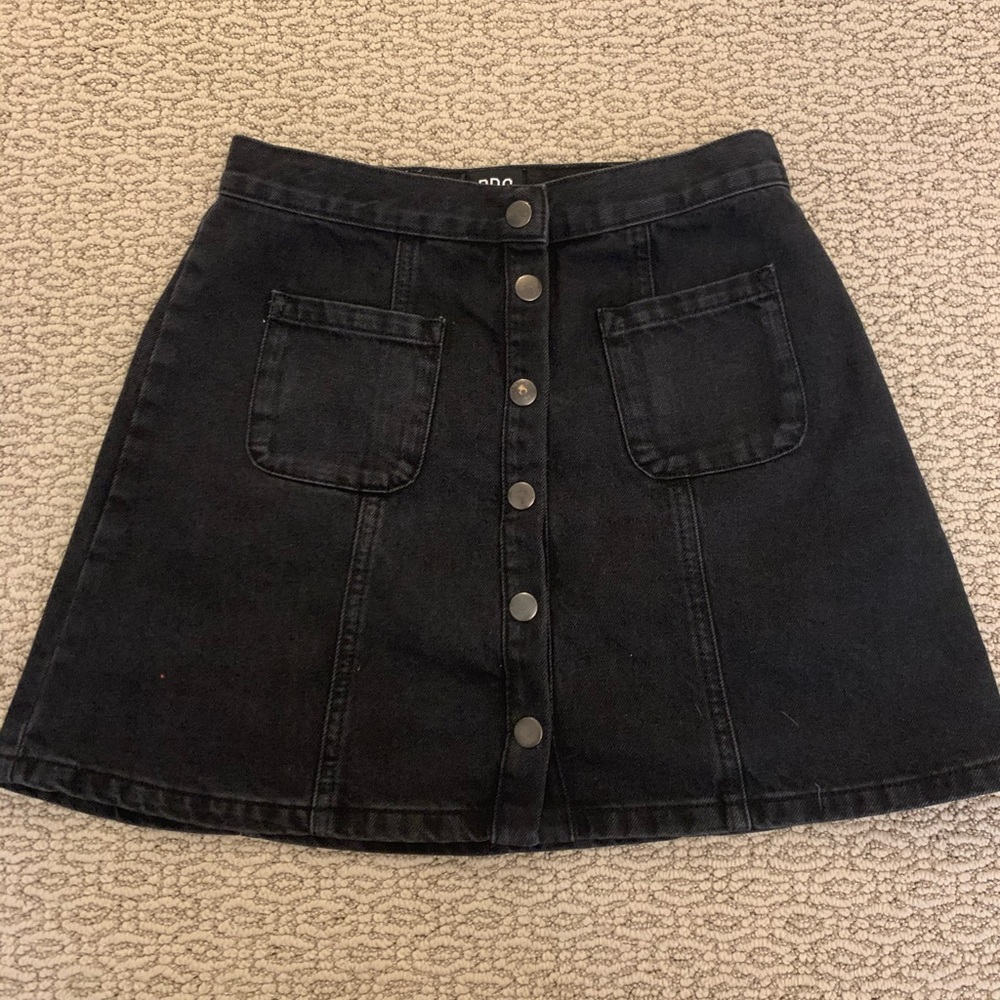 BDG Urban Outfitters Black Denim Skirt
